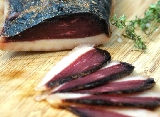 Dried duck breast