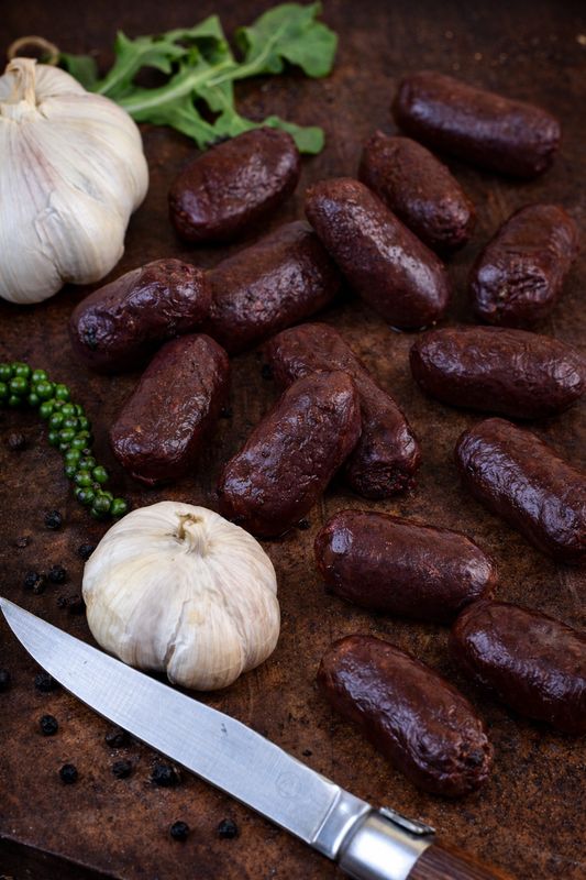 Caribbean blood sausage