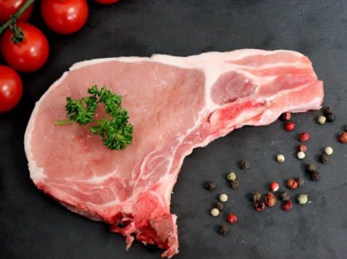 Pork loin chop