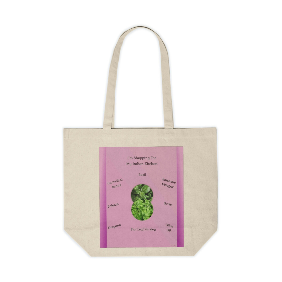 Eco-Friendly Canvas Shopping Tote Bag - Reusable Grocery and Market Bag