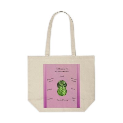 Eco-Friendly Canvas Shopping Tote Bag - Reusable Grocery and Market Bag
