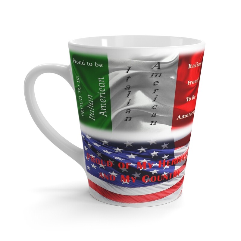 Latte Mug (12 oz) - Italian American Heritage Collection