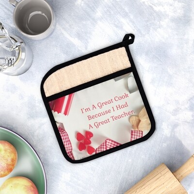 Pot Holders - Choice of 6 Perfect Gifts with Heartfelt Messages of Appreciation. $16.00 each