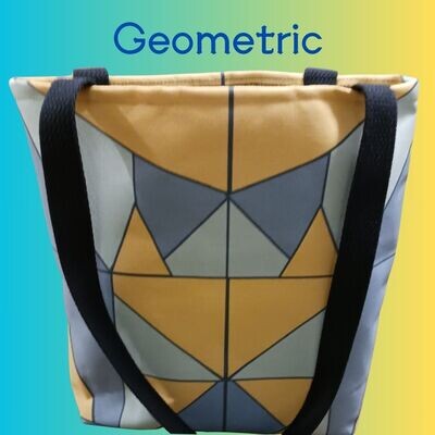 Versatile Totes: Perfect for Every Season and Occasion - Stylish, Functional, Durable, Select Your Tote: Geometric