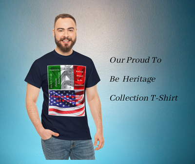 Proud To Be Italian-American Tee Shirts