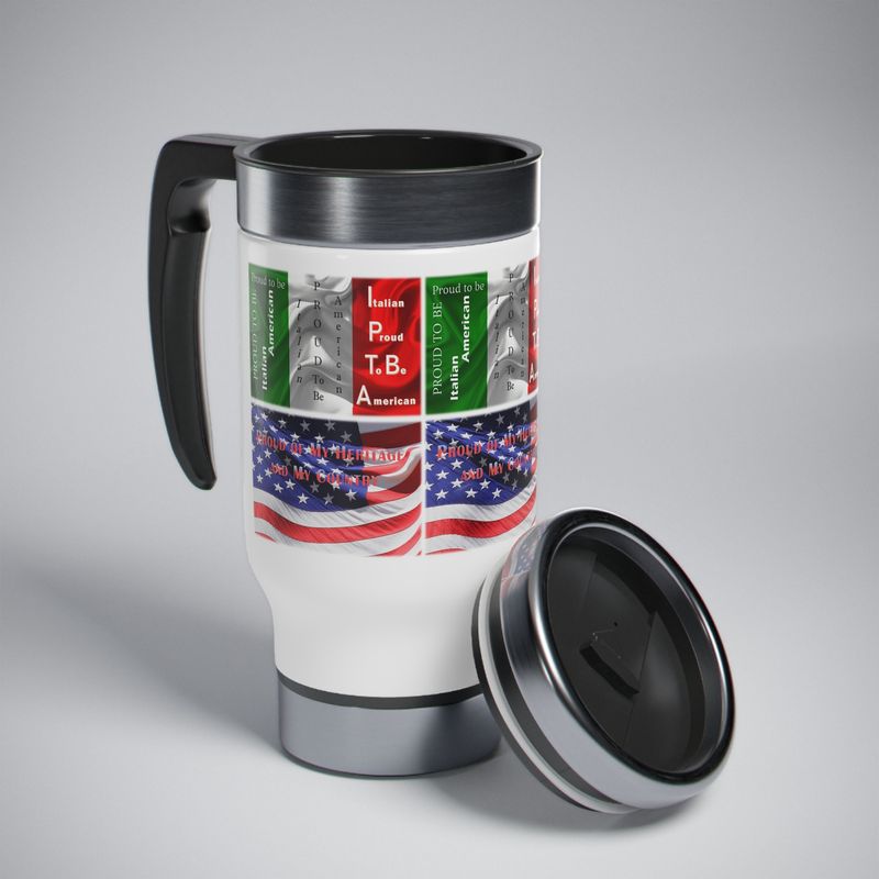 14 oz Travel Mug -  Show Your Heritage Pride On-the-Go