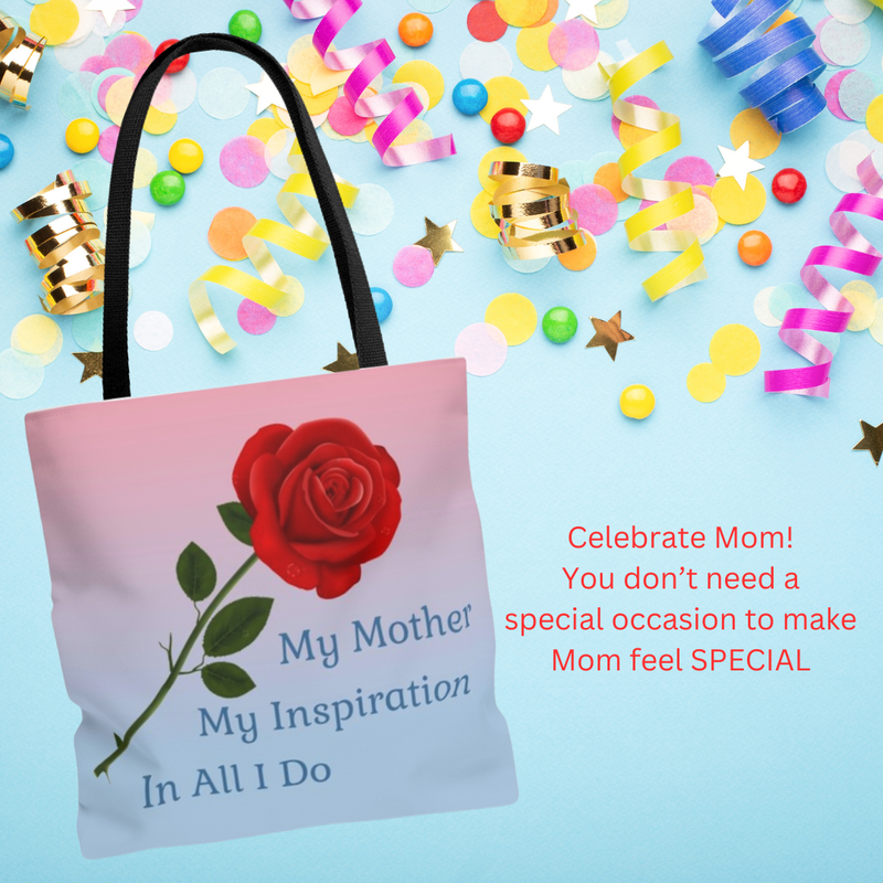 Rose Tote Bag - The Perfect Gift For Mom