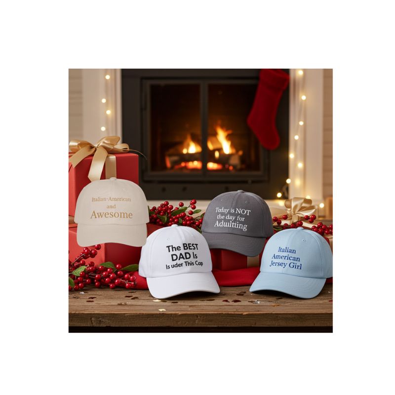 Personalized Embroidered Classic Caps