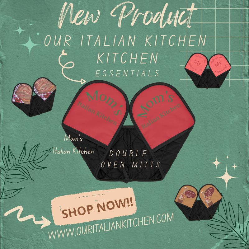 Personalized Double Oven Mitts
