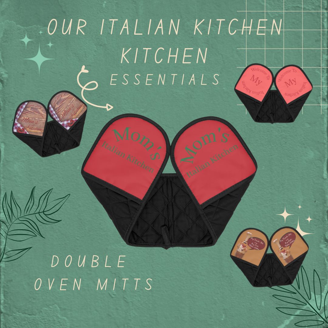 Personalized Double Oven Mitts