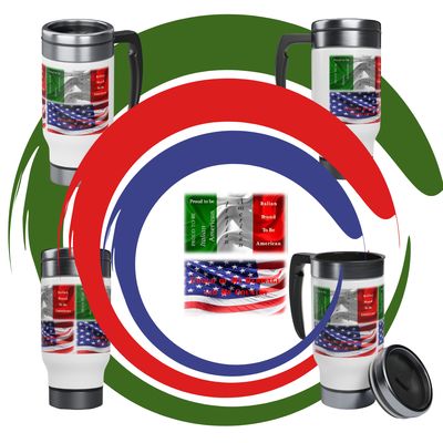 14 oz Travel Mug - Show Your Heritage Pride On-the-Go 14 oz Travel Mug - Show Your Heritage Pride On-the-Go