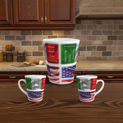 HERITAGE COLLECTION - Italian American Latte Mug (12 oz)