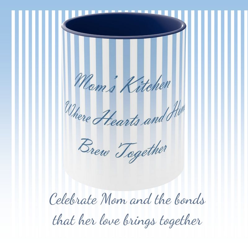 Mom’s Kitchen Mug – Where Hearts &amp; Home Brew Together