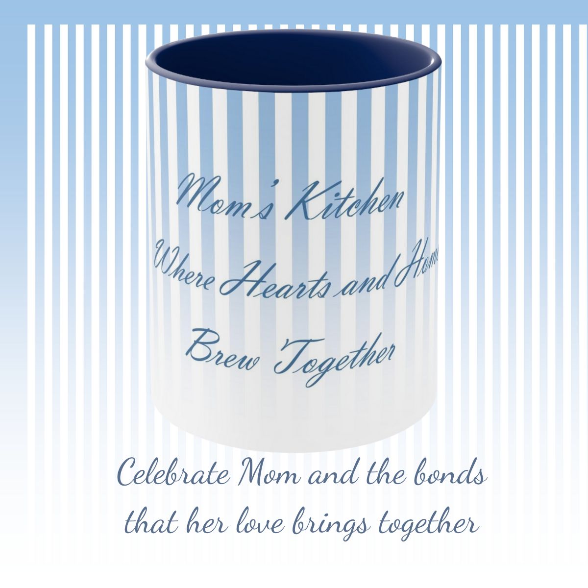 Mom’s Kitchen Mug – Where Hearts &amp; Home Brew Together