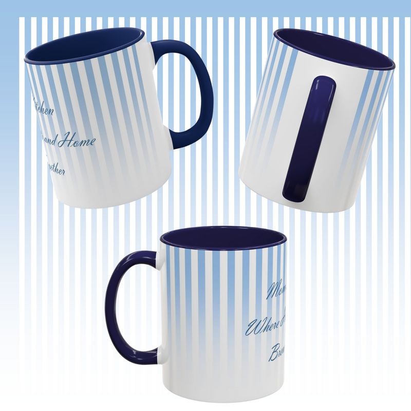 Mom’s Kitchen Mug – Where Hearts & Home Brew Together