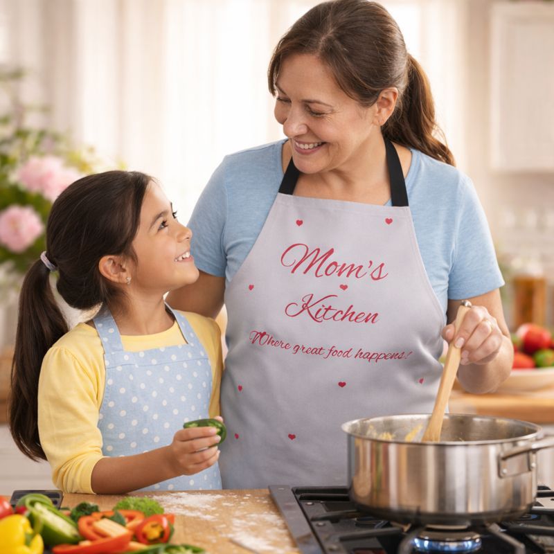 Personalized  Aprons For Her-A Meaningful Gift for Family | Our Italian Kitchen