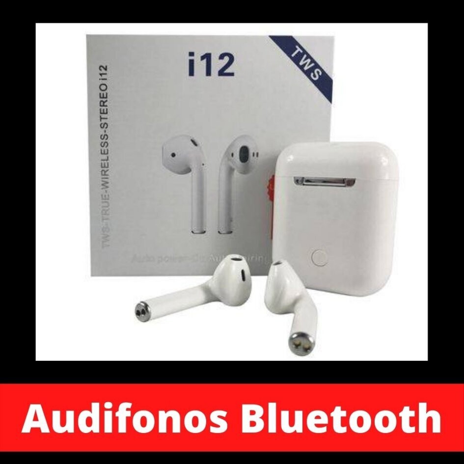 Audífonos Bluetooth, tws i12