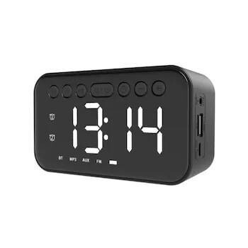 Reloj Despertador A5, con bocina bluetooth