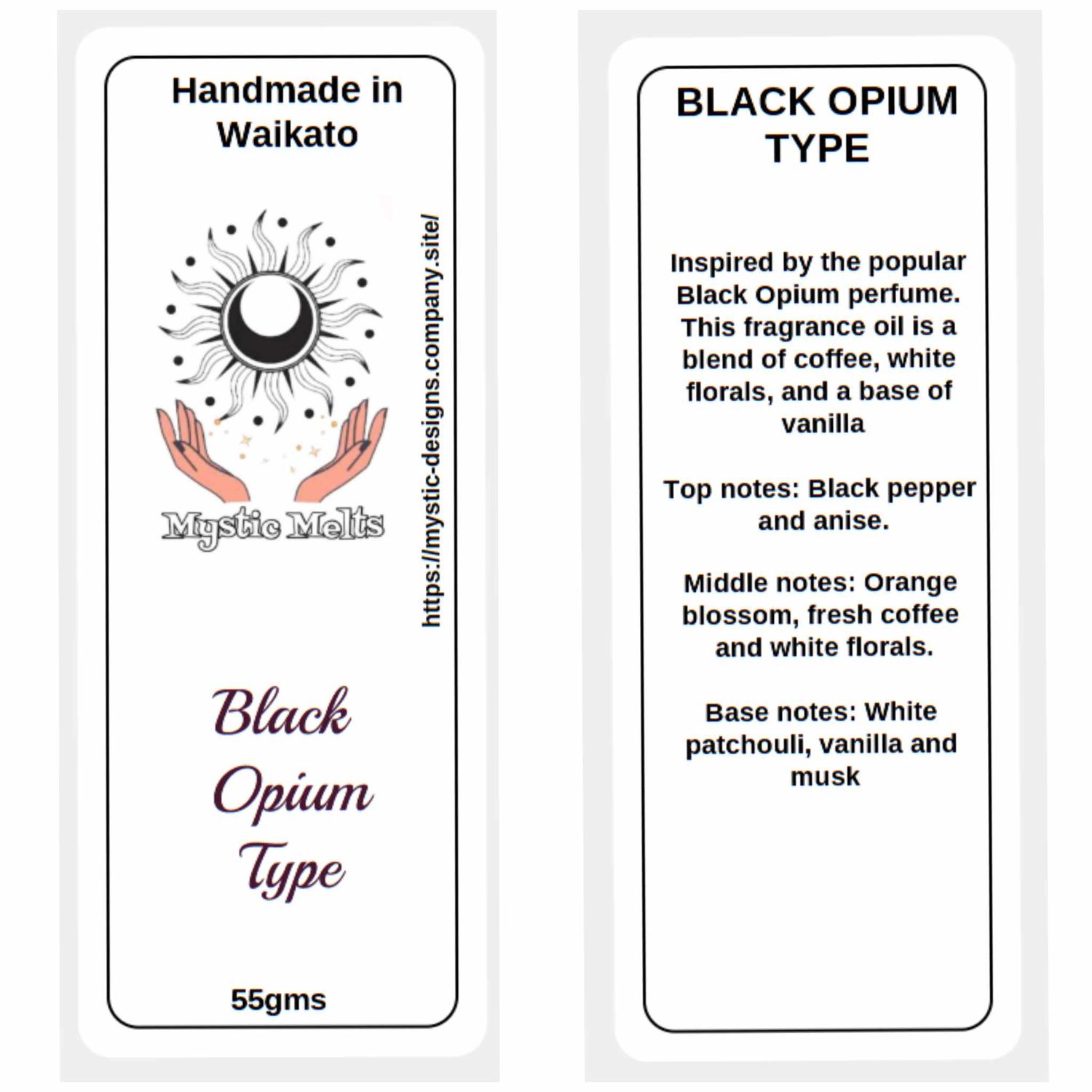 Black Opium Type Snap Bar 55gm