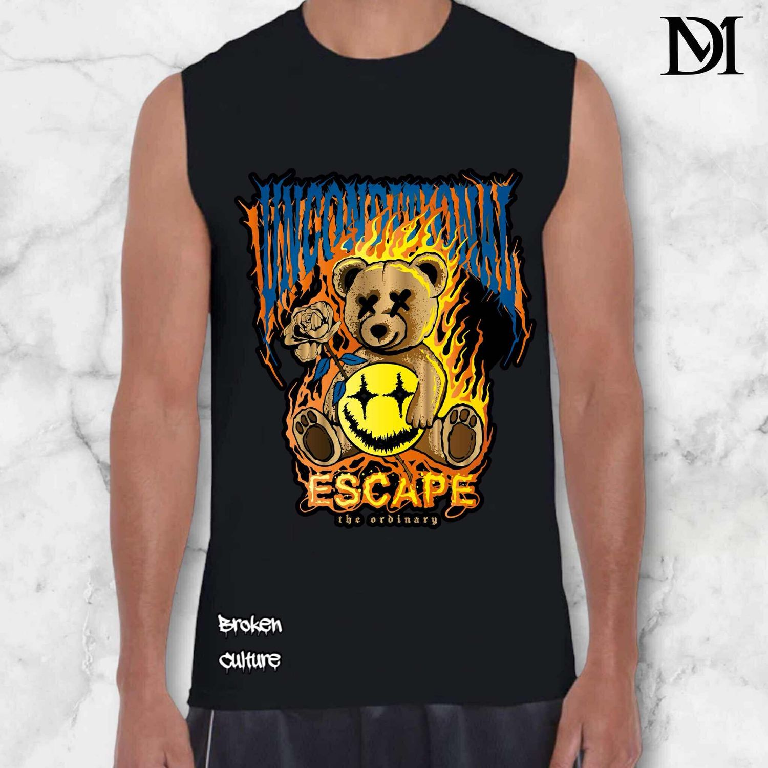 Broken Culture Adults Singlets