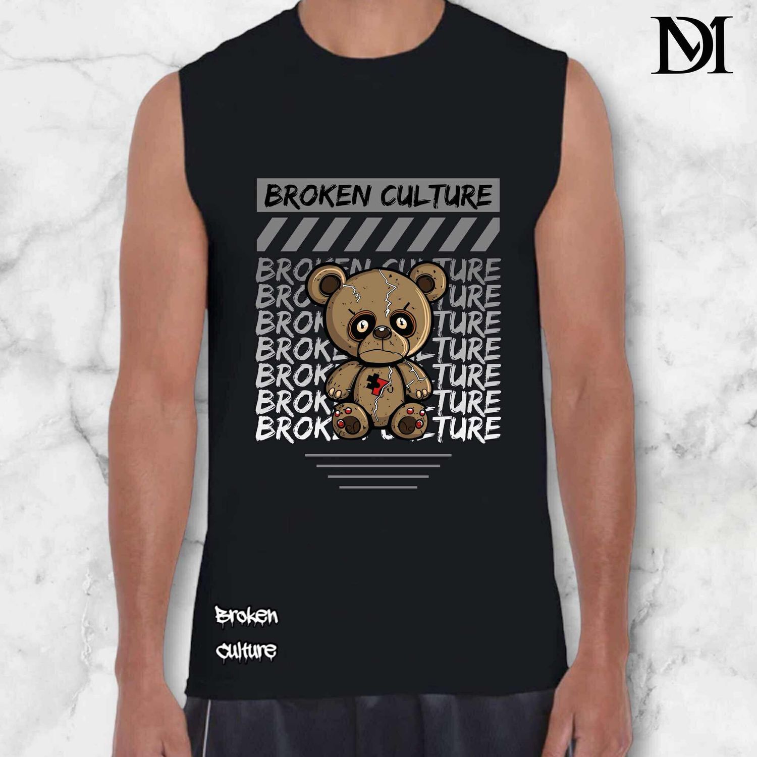 Broken Culture Adults Singlets