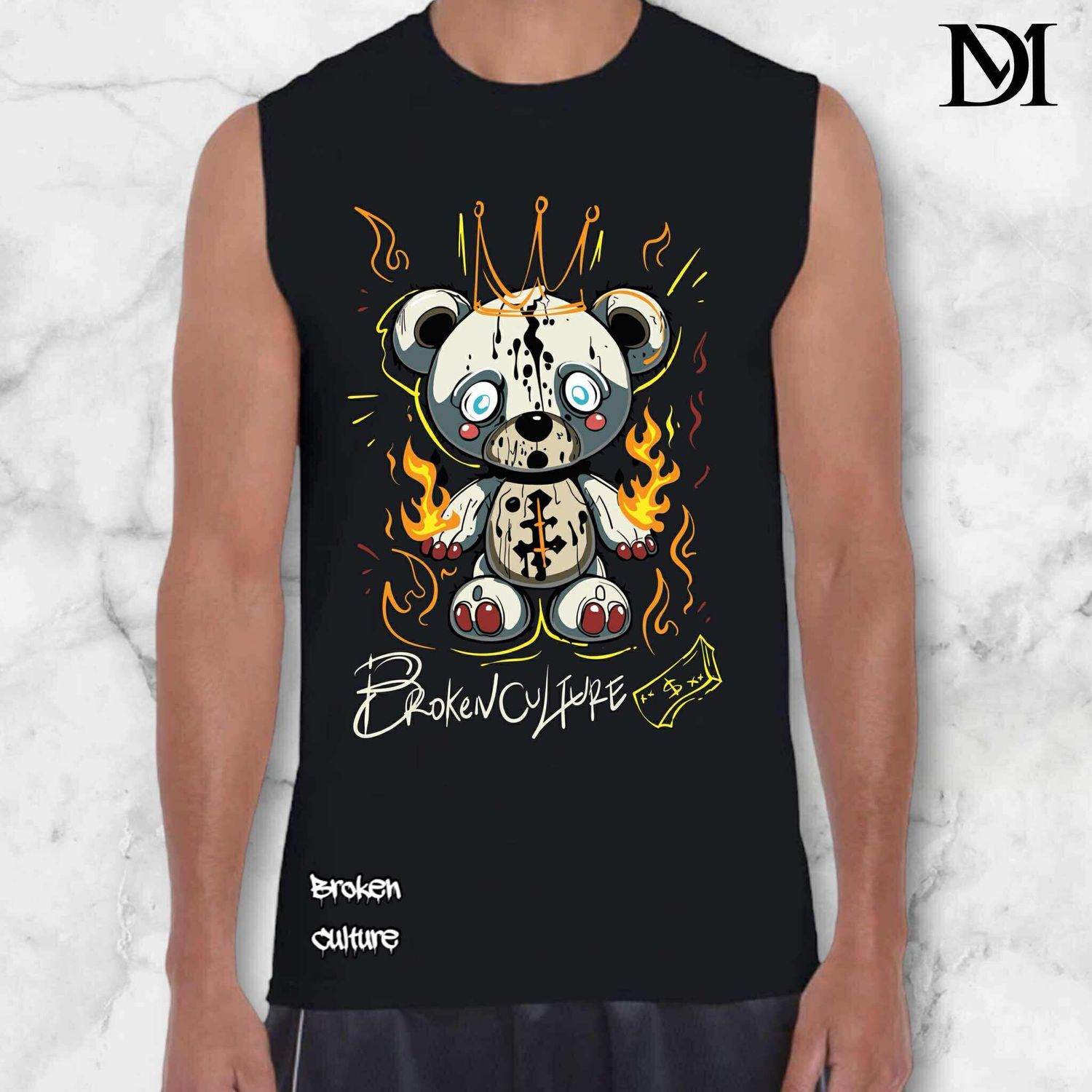 Broken Culture Adults Singlets