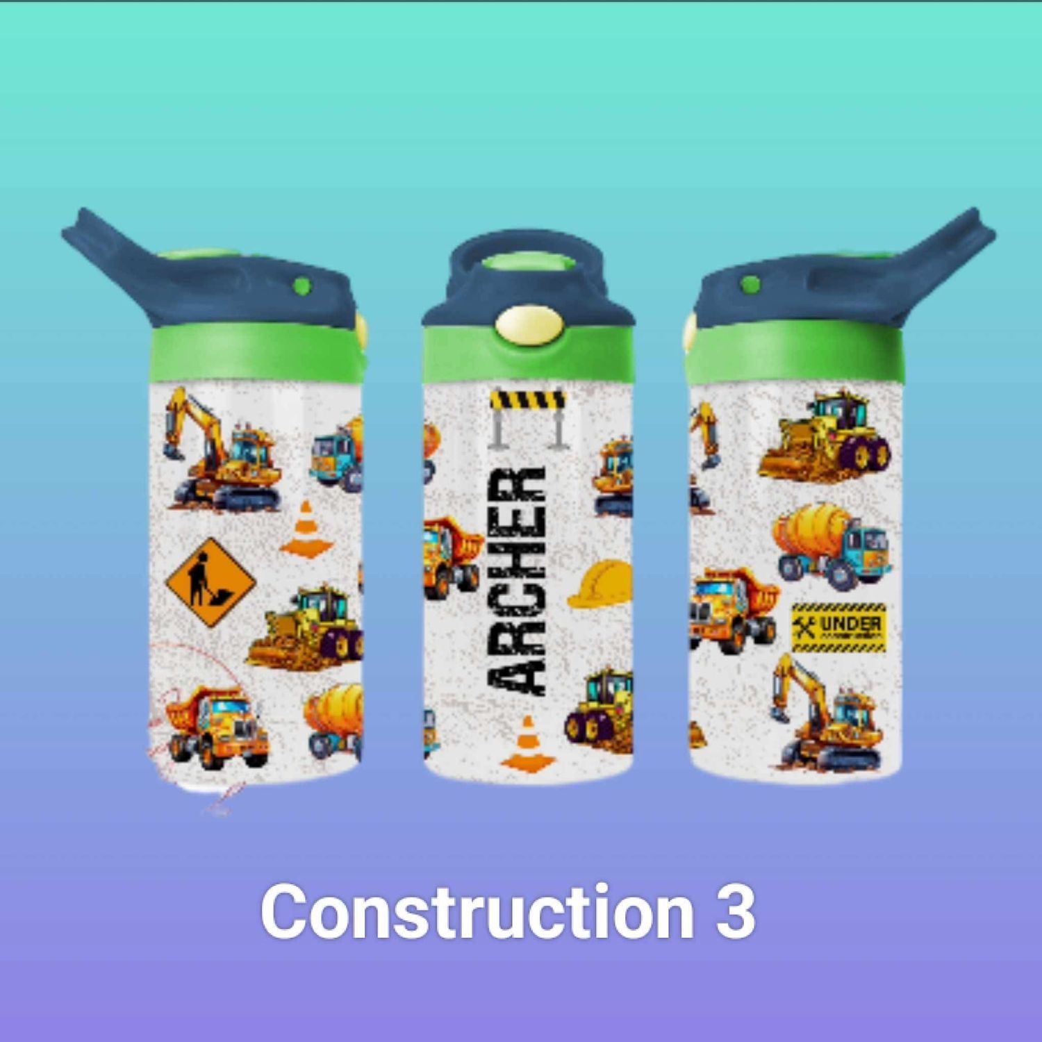 Kids Named Drink Bottle 600ml
