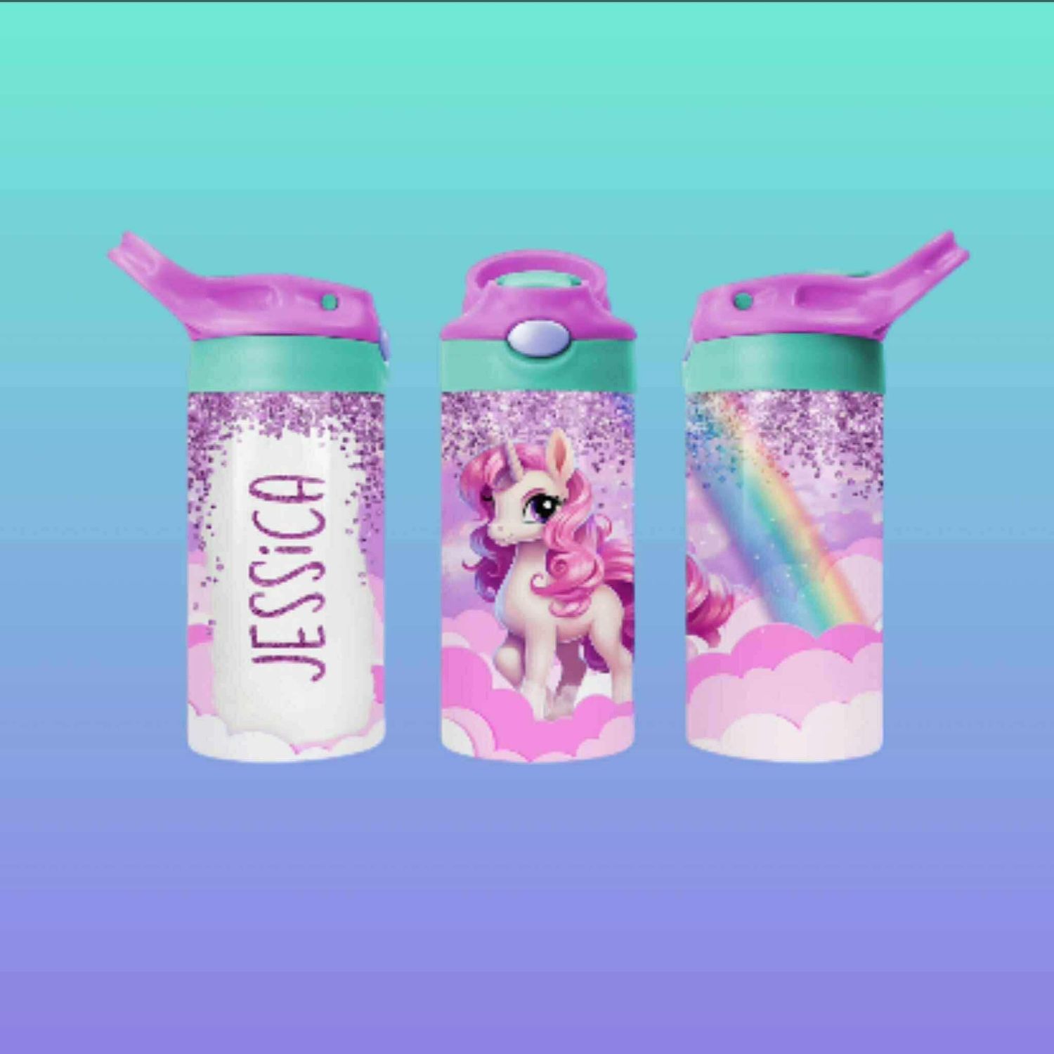 Kids Named Drink Bottle 600ml