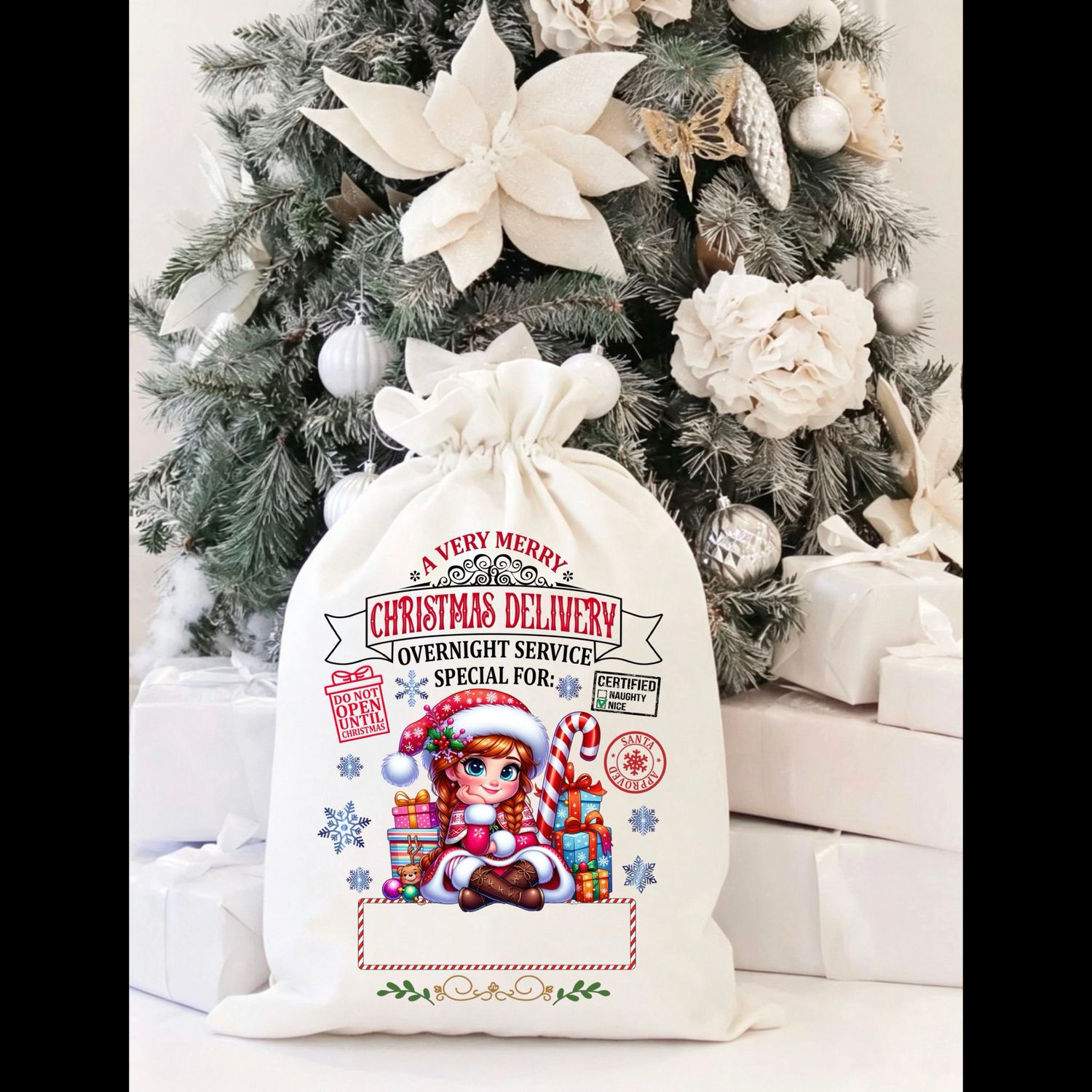 Personalized Santa Sacks