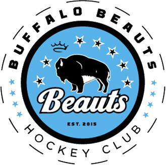 Buffalo Beauts White Sticker