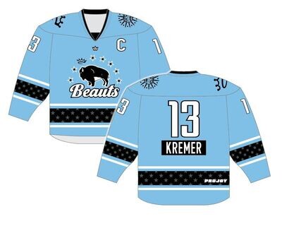 Youth 2022-2023 Beauts Blue Replica Jersey