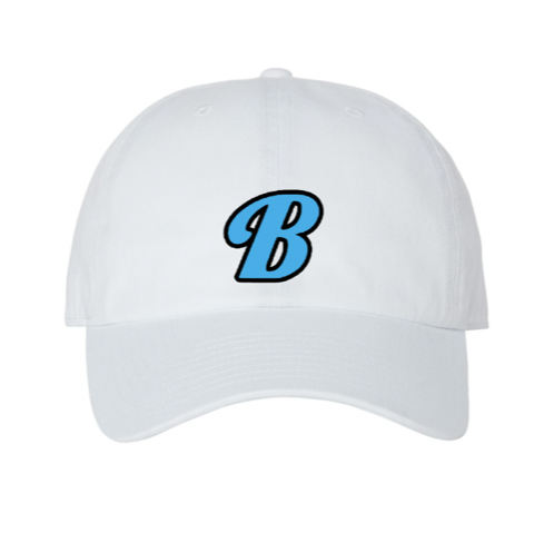 Buffalo Beauts white "B" cap