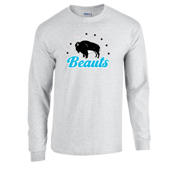 Buffalo Beauts Gray Long Sleeve