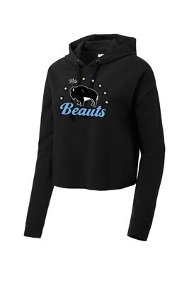 Beauts Ladies Crop Hooded Pullover Sport-Tek ®