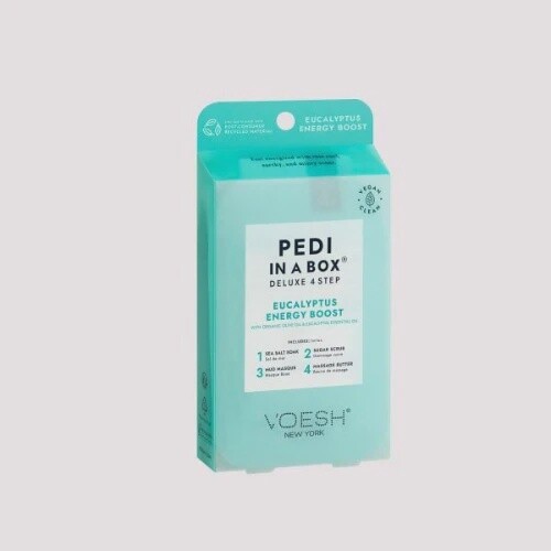 Pedi in a Box- 4 Step- Eucalyptus Energy Boost
