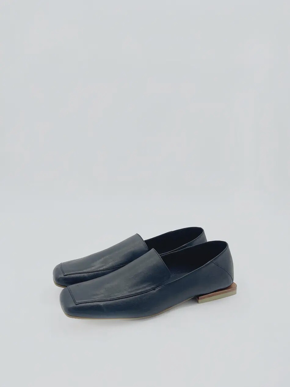 Deep Breath Loafers - Black Leather