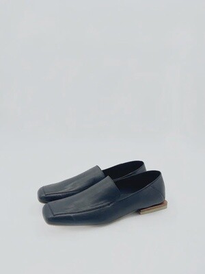 Deep Breath Loafers - Black Leather