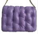 Tuft Love Crossbody Bag- Purple