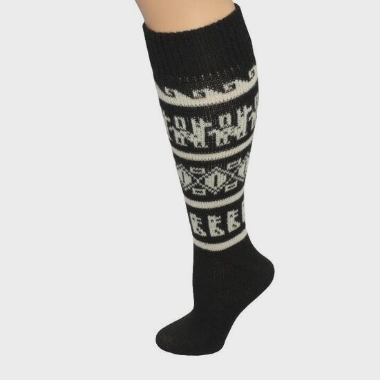 Alpaca Inca Long Socks
