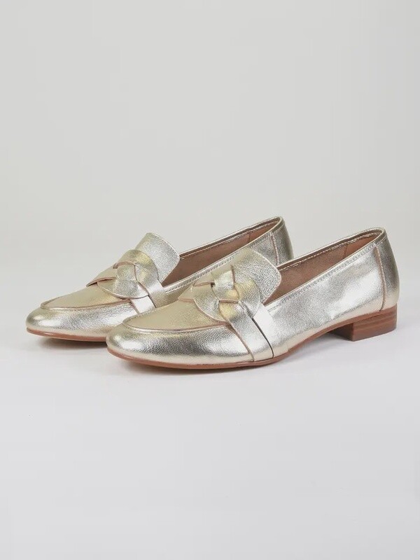 Joanna Platinum Loafer