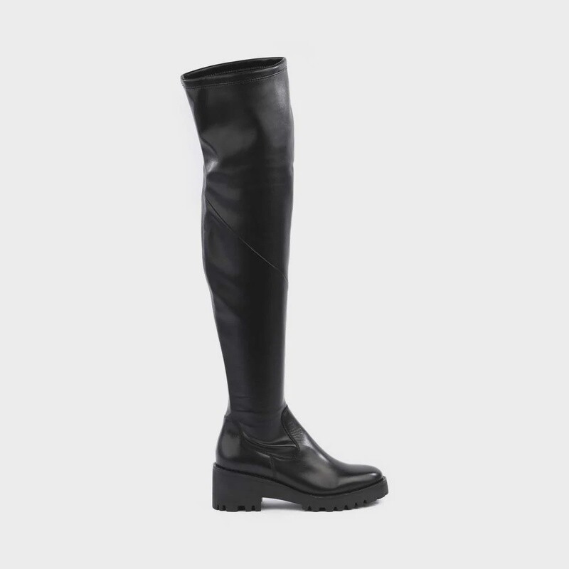 View From Up Here Tall Boots- Black