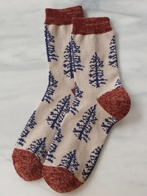 Tree Replant Pairs CA/OR/WA/US Forest Donation Socks