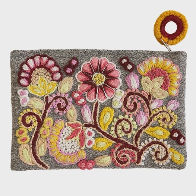 Heather Grey Purse