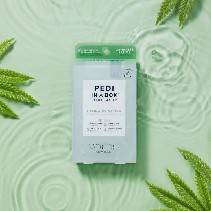 Pedi in a Box - 4 Step Cannabis Sativa