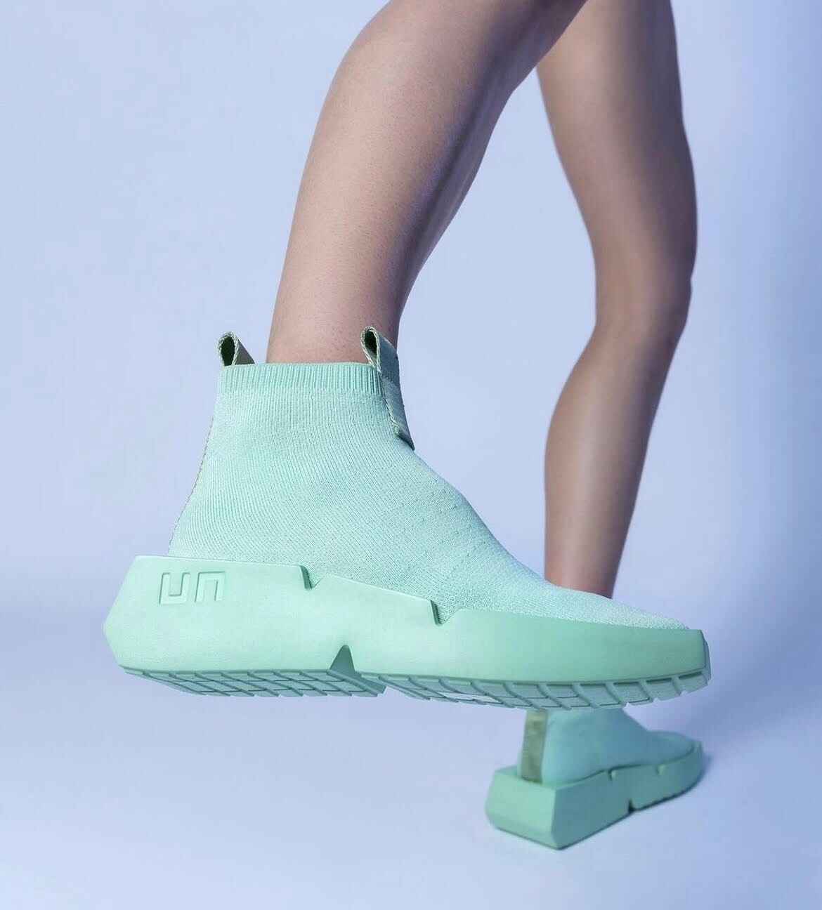 Mega Sock Sneakers- Quiet Green
