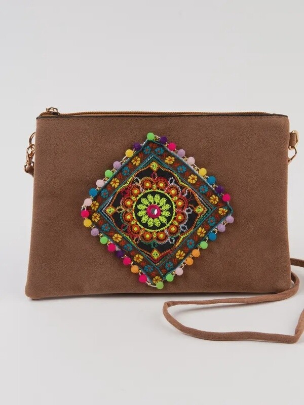Chumash Purse - Tobacco
