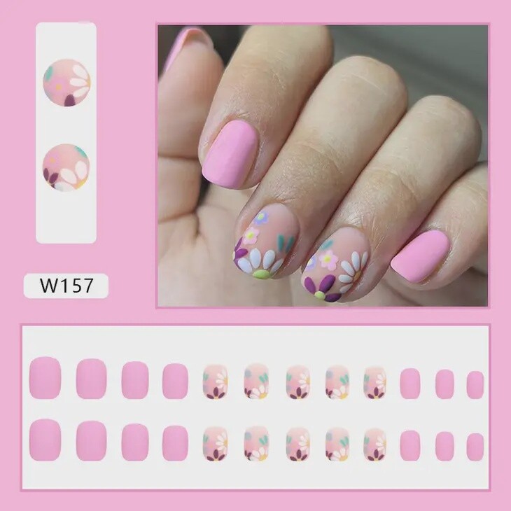 24 Pcs Press-On Nails