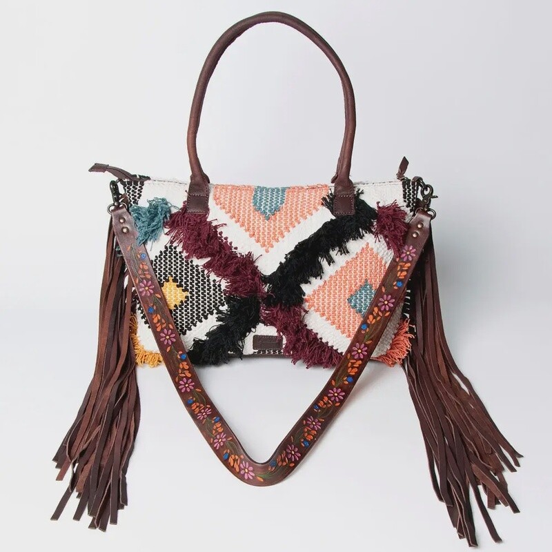 Large Western Fringe Bag