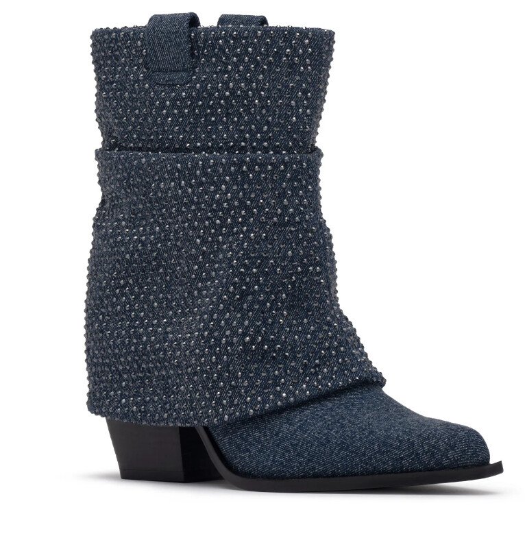 D’amelio Savela Booties - Day to Night Denim Boots