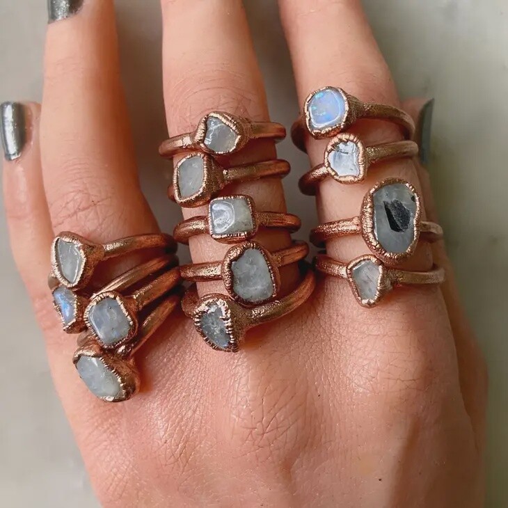 Moonstone Ring
